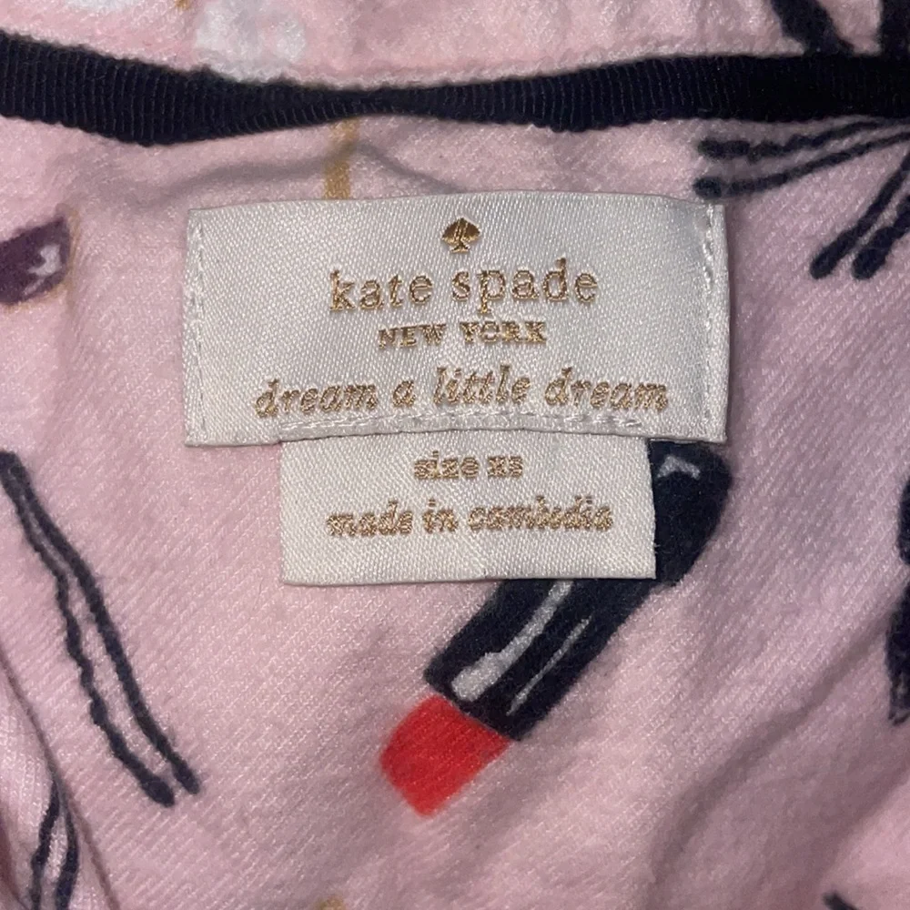 Kate Spade ♠️ dream a little dream pajamas size xs. - Picture 4 of 7